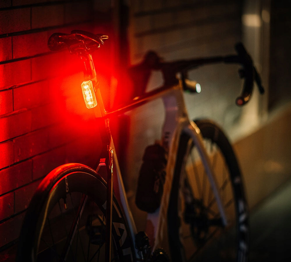 Rear Bike Light Ravemen TR250 Crystal Pure Red USB-C LED Model TR250
