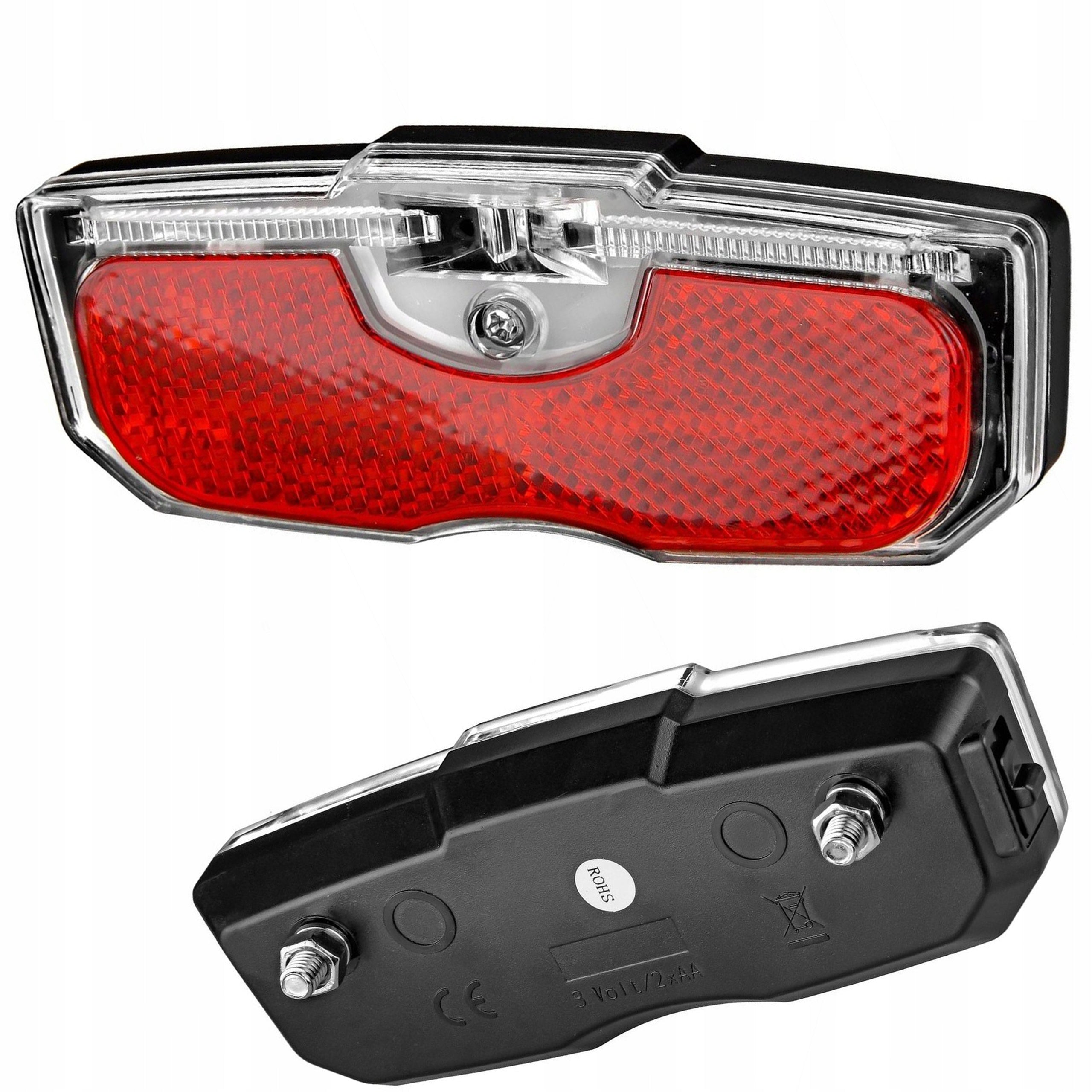 Rear Bike Light for Luggage Rack with Reflector KANDS YG-WD430 LED