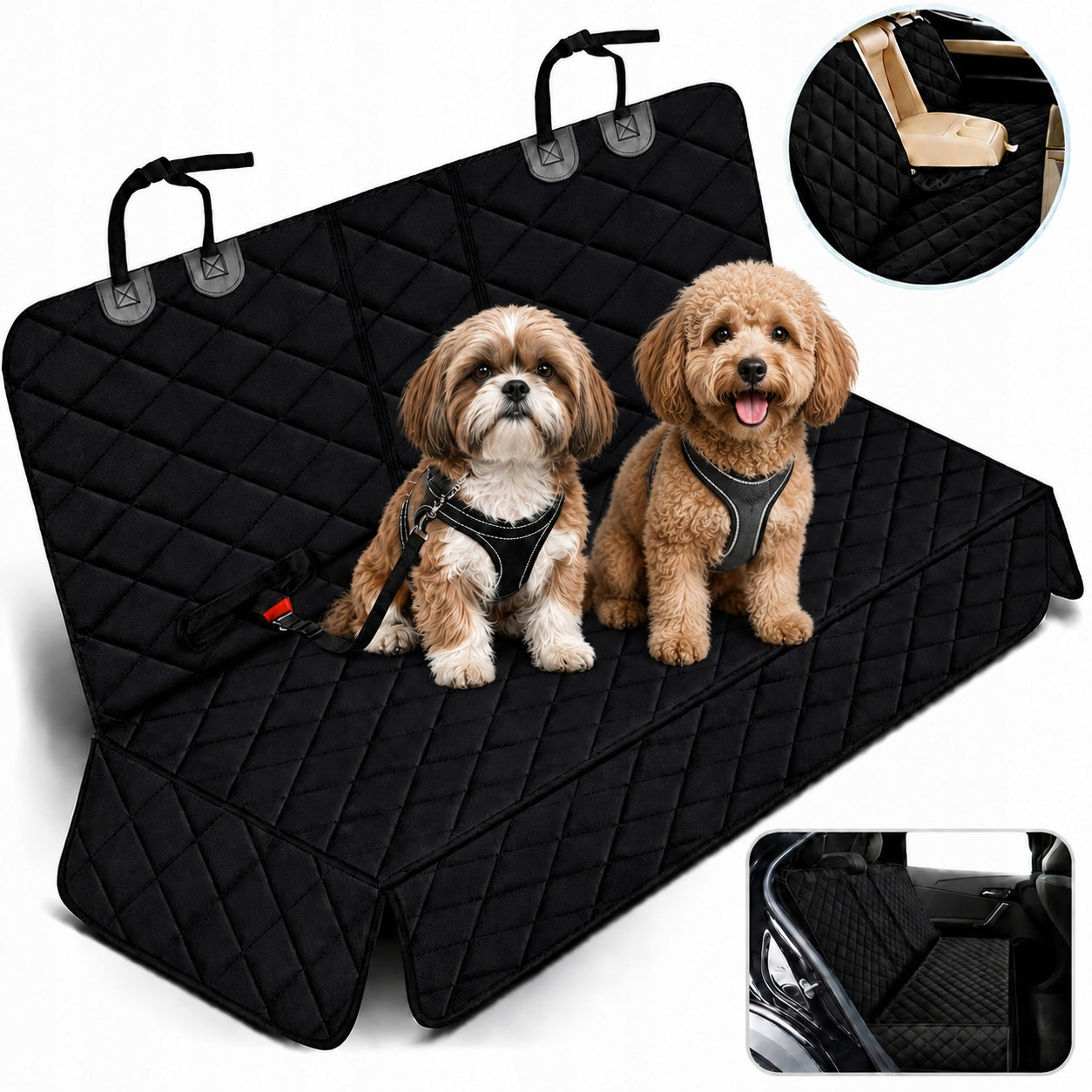 Rear Car Seat Protective Mat Cover