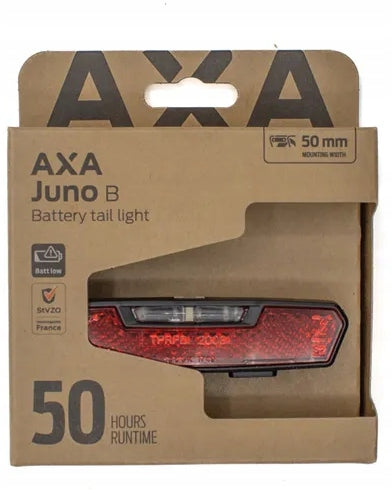 Rear Light Rear for trunk AXA Juno-B 50mm BATTERY OPERATED Kind rear-facing