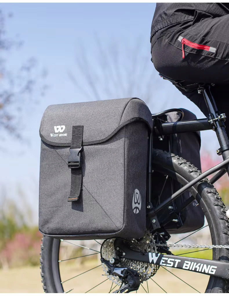 Rear bicycle bag for rack bicycle pouch panniers for bicycle 35 liters Manufacturer code 0707287