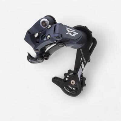 Rear bicycle derailleur SRAM X7 7/8/9-row with long trolley