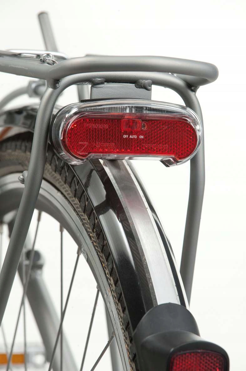 Rear bicycle light AXA Riff Steady Auto, for luggage compartment, 50/80 mm Manufacturer code AL93912795KB