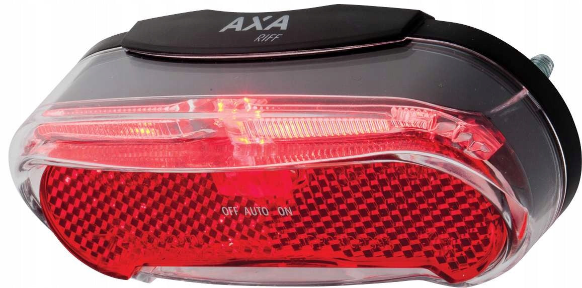 Rear bicycle light AXA Riff Steady Auto, for luggage compartment, 50/80 mm Packaging status original