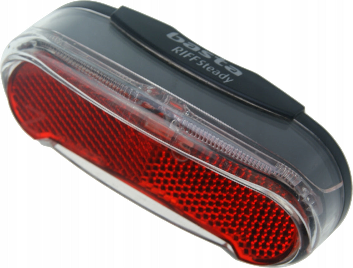 Rear bicycle light AXA Riff Steady Auto, for luggage compartment, 50/80 mm Set contents lamp