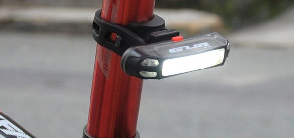 Rear bicycle light LED GUB M38C USB 3 colors Kind rear-facing