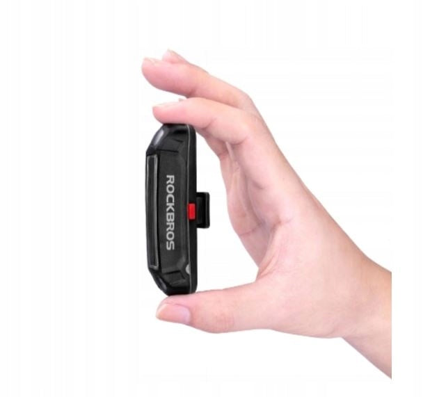 Rear bicycle light Rockbros + micro USB cable - USB-A Brand Rockbros