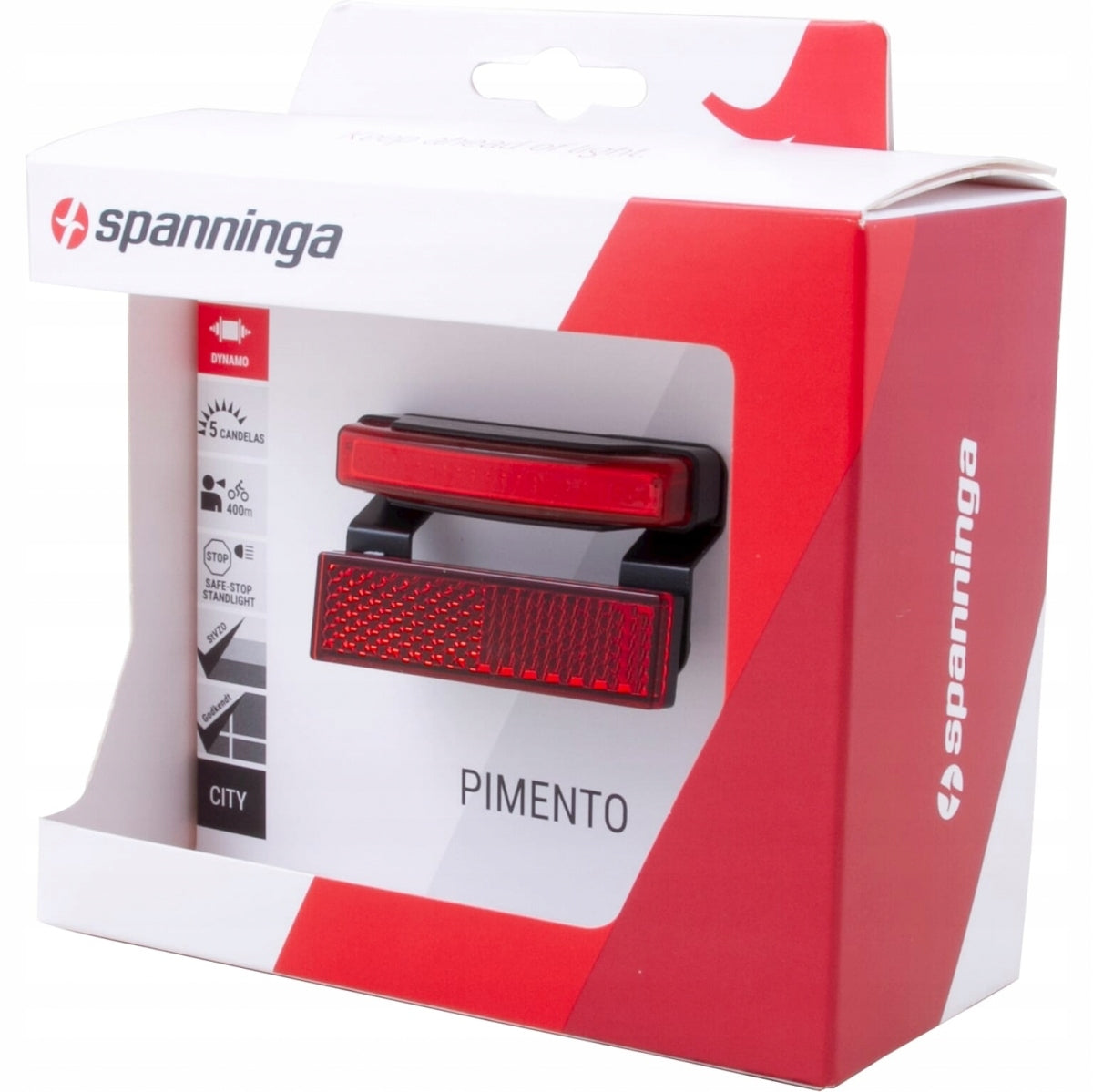 Rear bicycle light Spanninga Pimento Xds Brand Spanninga