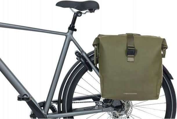 Rear bicycle pouch 2-chamber Basil SoHo Nordlight MIK 41L Packaging status original