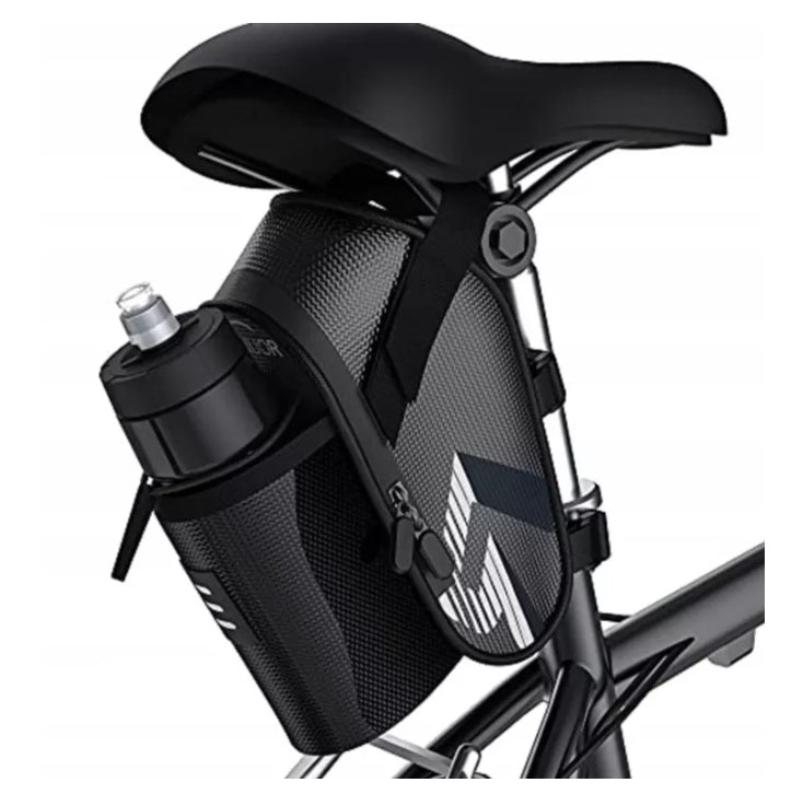 Rear bicycle pouch BAONUOR BICYCLE POUCH WITH BOTTLE HOLDER 1l