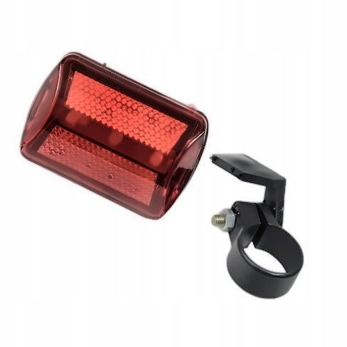 Rear bike light 3 LED 3 functions with handle