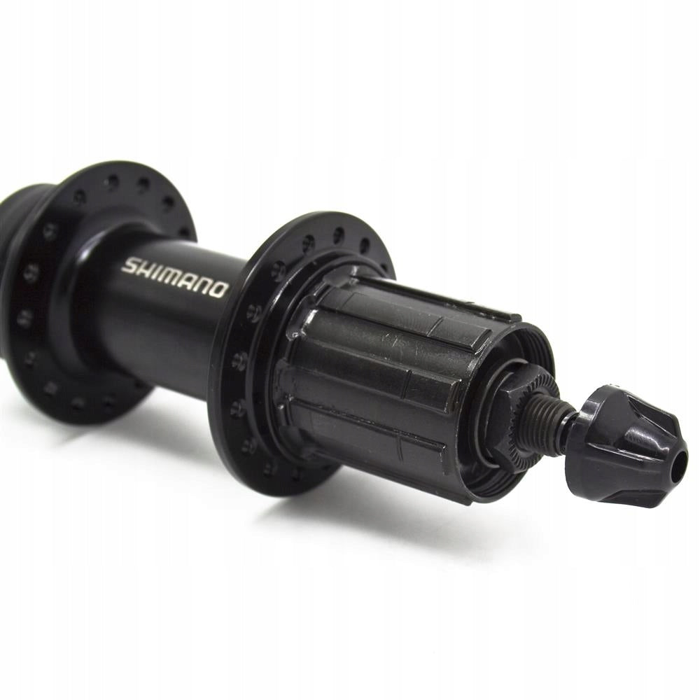 Rear hub Shimano FH-QC400 MACHINE BEARINGS HG 8-12s 135x9 QR CL 36h Number of gears 8/ 9/ 10/ 11