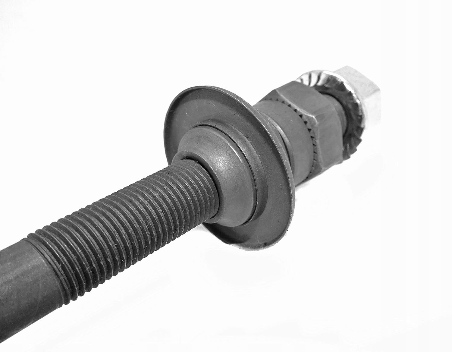 Rear hub axle OP-JY734 CrMo 3/8"x185mm set Length (mm) 185
