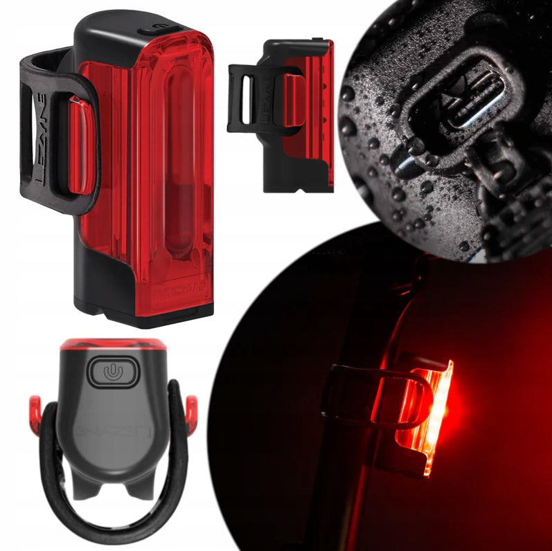 Rear lamp Lezyne Strip Drive 300+ Color black