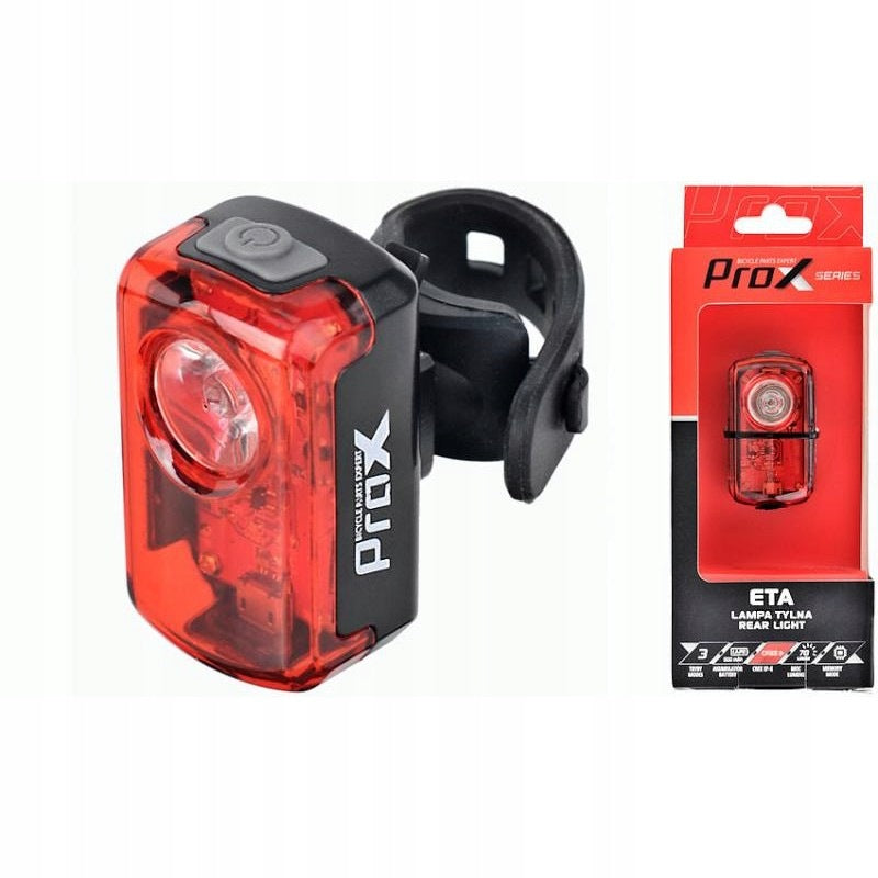 Rear lamp PROX ETA CREE XP-E led 70 Lm 500mAh USB Kind rear-facing
