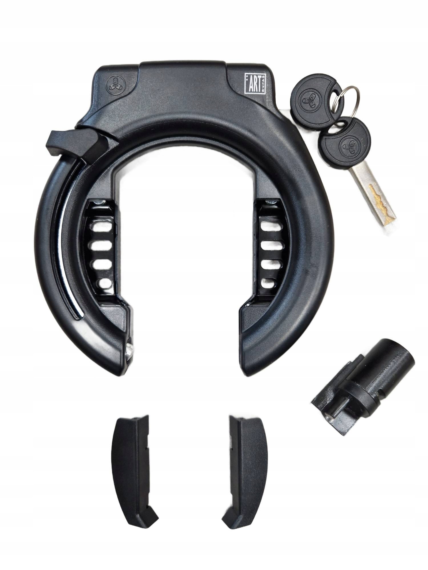 Rear wheel lock Trelock RS 453 NAZ Balloon + Shimano Tuba lock