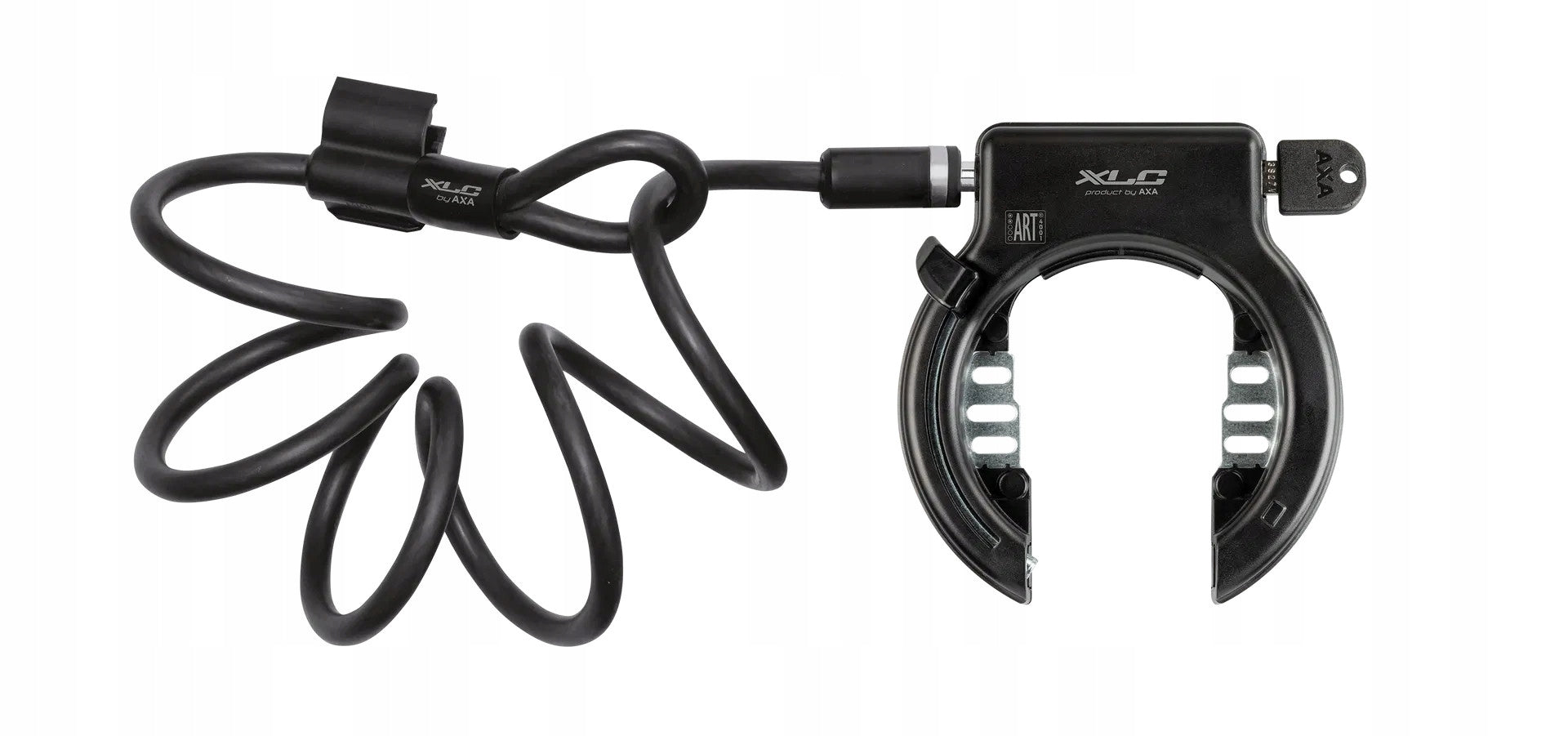 Rear wheel lock with cable XLC Fantomas II AXA Solid Plus