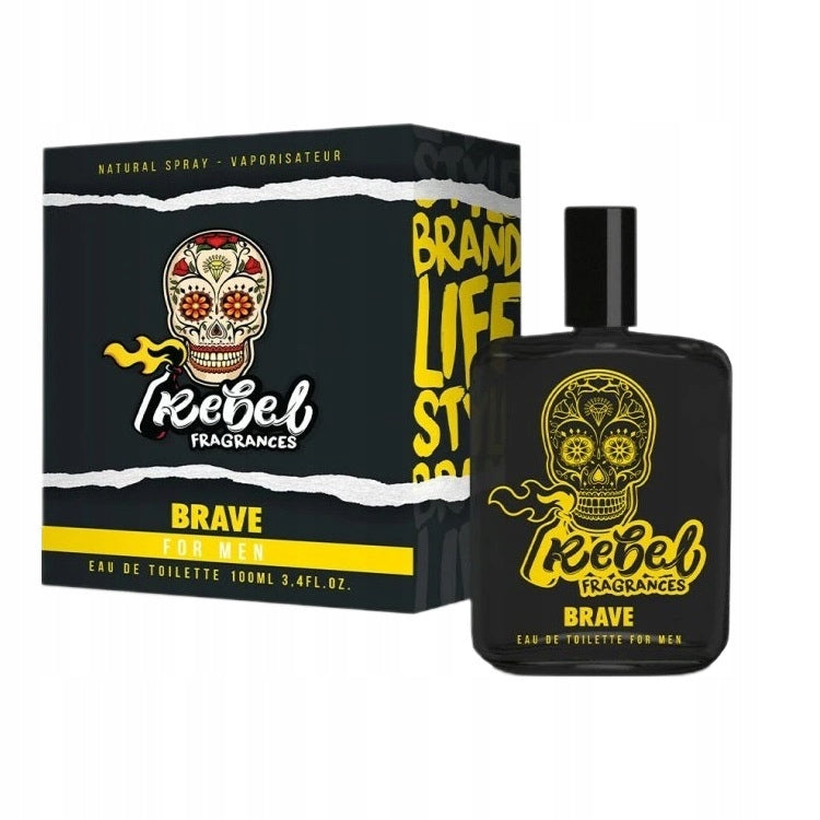 Rebel Brave Men Eau De Toilette Men's EDT 100ml