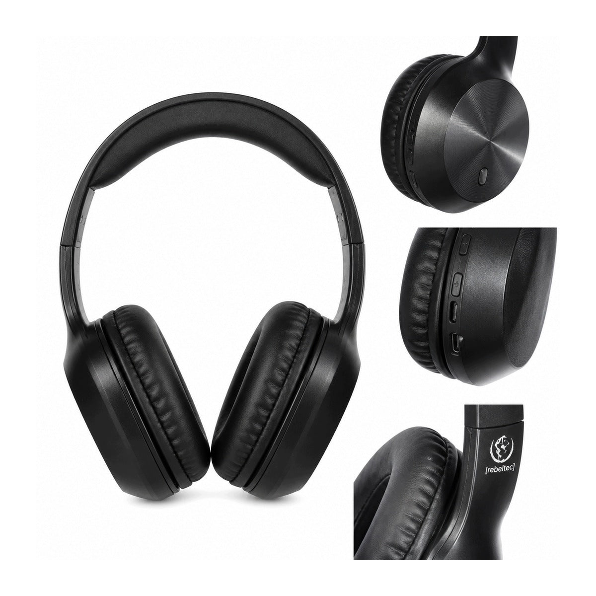 Rebeltec Bluetooth Vela On-Ear Headphones Brand Rebeltec