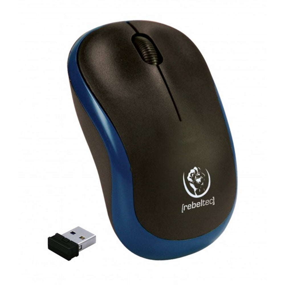Rebeltec wireless optical mouse METEOR blue Manufacturer Rebeltec