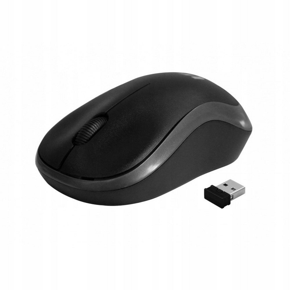 Rebeltec wireless optical mouse METEOR silver Packaging status original