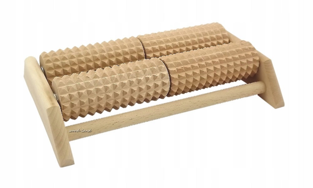 Receptor massager for foot massaging with spikes large