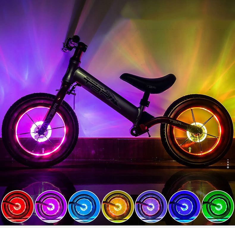 Rechargeable Bike Wheel Hub Lights, Waterproof LED Bicycle Light Brand Goaduoynt