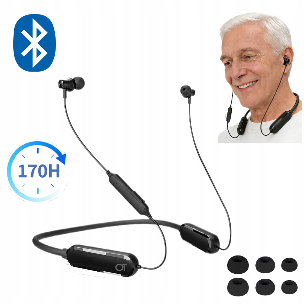 Rechargeable Bluetooth Hearing Aid | Audio Streaming | Mild-Severe