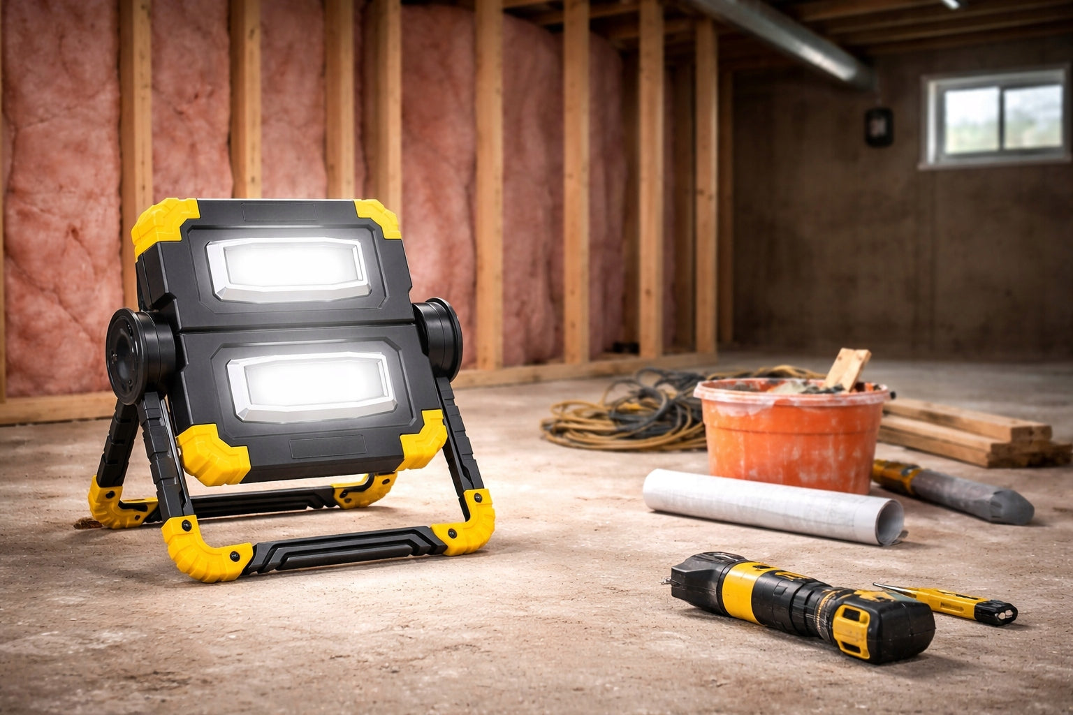 Rechargeable Flashlight Workshop 20W Floodlight Halogen Portable Brand Tracer