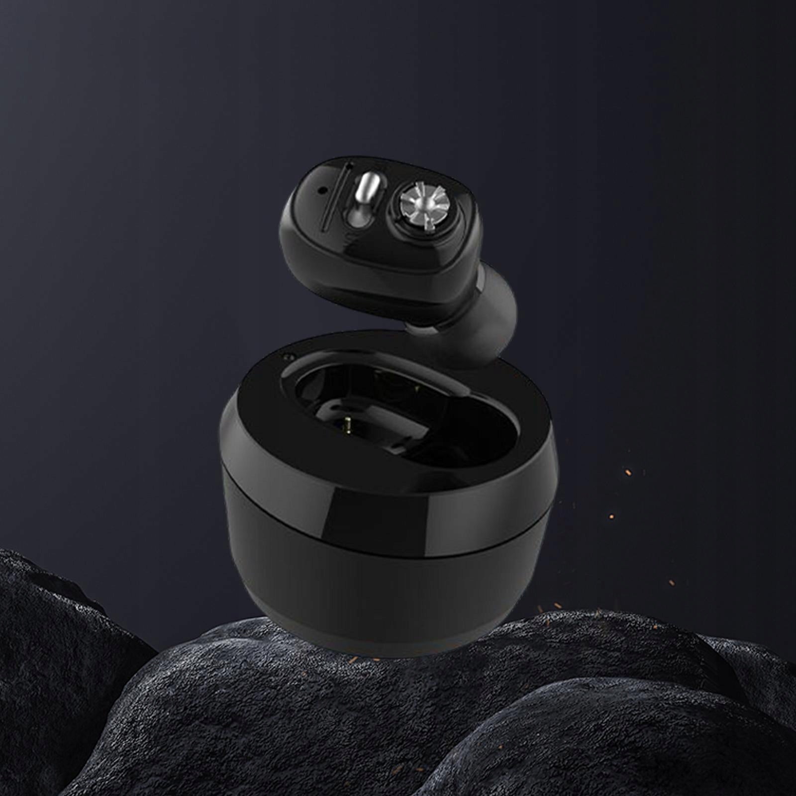 Rechargeable Invisible Enhancer Sound Noise Reduction Mini High Power Black Medical device type medical device or in-vitro diagnostic medical device