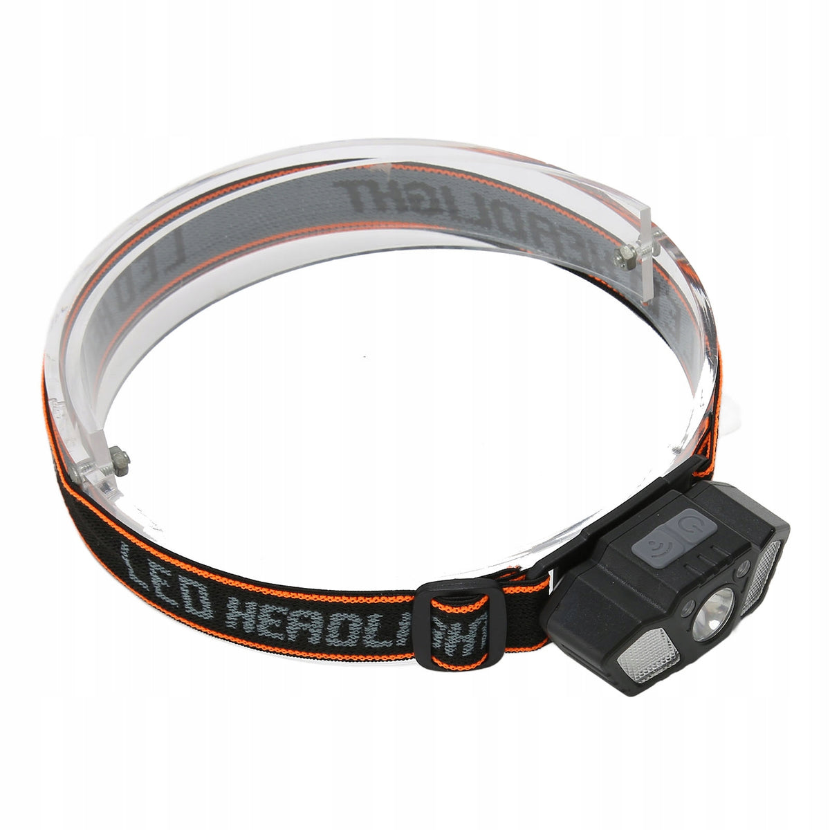 Rechargeable LED Headlamp, Bright, Lightweight Flashlight with 5H
