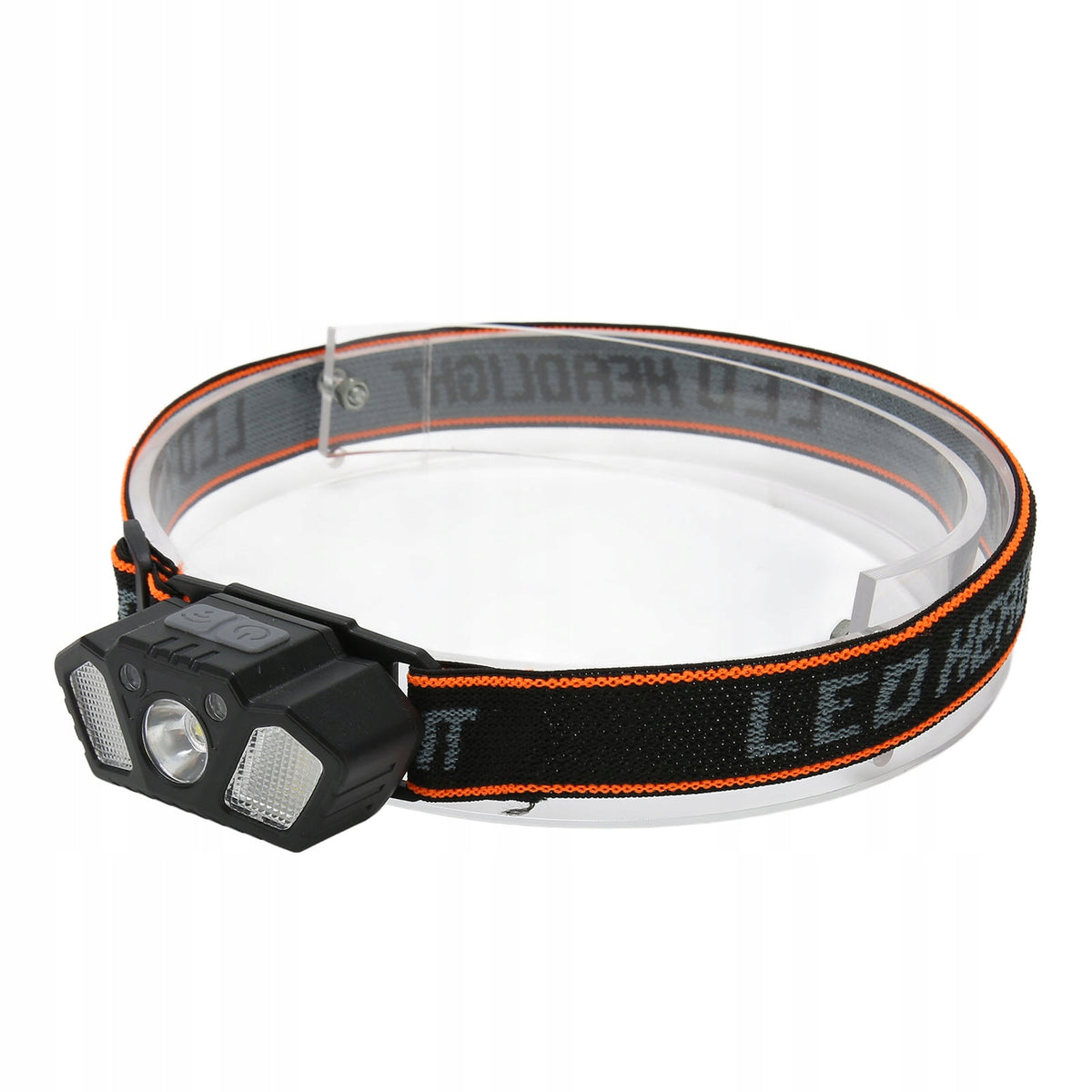 Rechargeable LED Headlamp, Bright, Lightweight Flashlight with UD Brand no brand