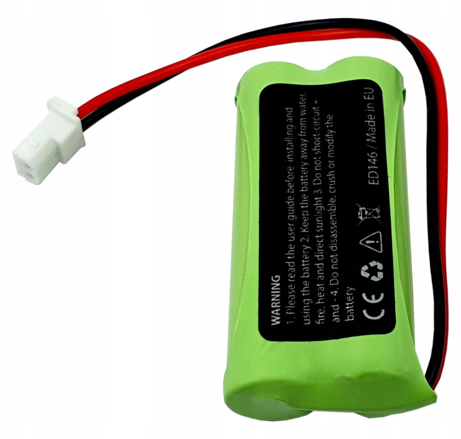 Rechargeable NiMH Battery for Baby Monitor MBP20 MBP28 2,4V 800mAh Batteries included yes