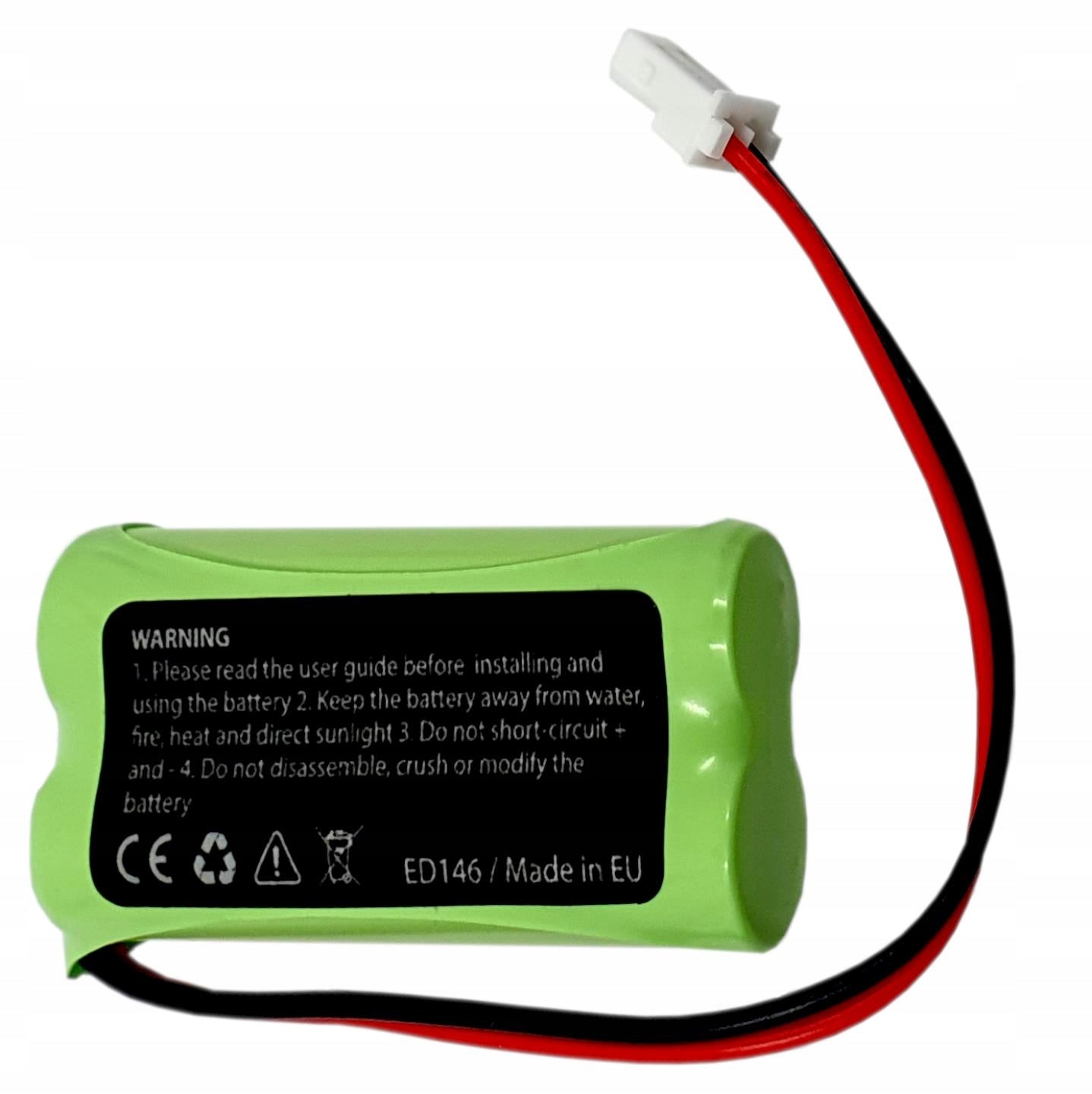 Rechargeable NiMH Battery for Baby Monitor MBP20 MBP28 2,4V 800mAh Packaging status original