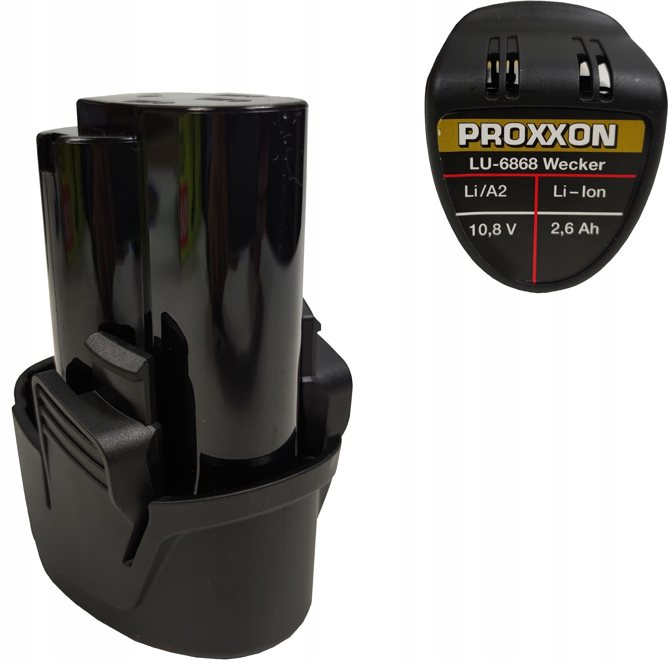 Rechargeable Proxxon Lithium-Ion 10.8V 2.6Ah 29 896 Manufacturer code PR29896