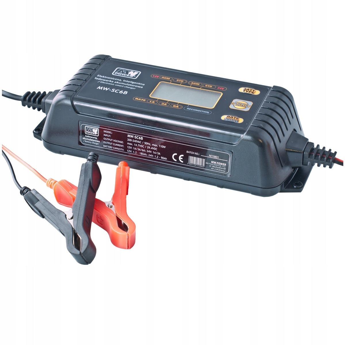 Rechargeable Rectifier For Battery Electronic 24V 12V 6A POWERFUL