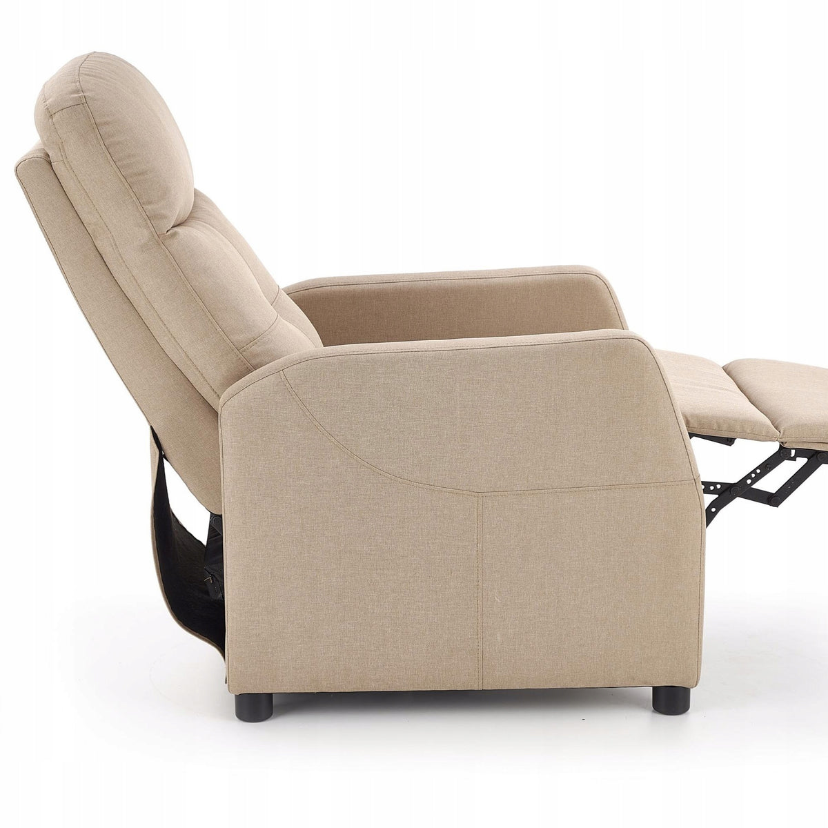 Reclining armchair Felipe color BEIGE FABRIC