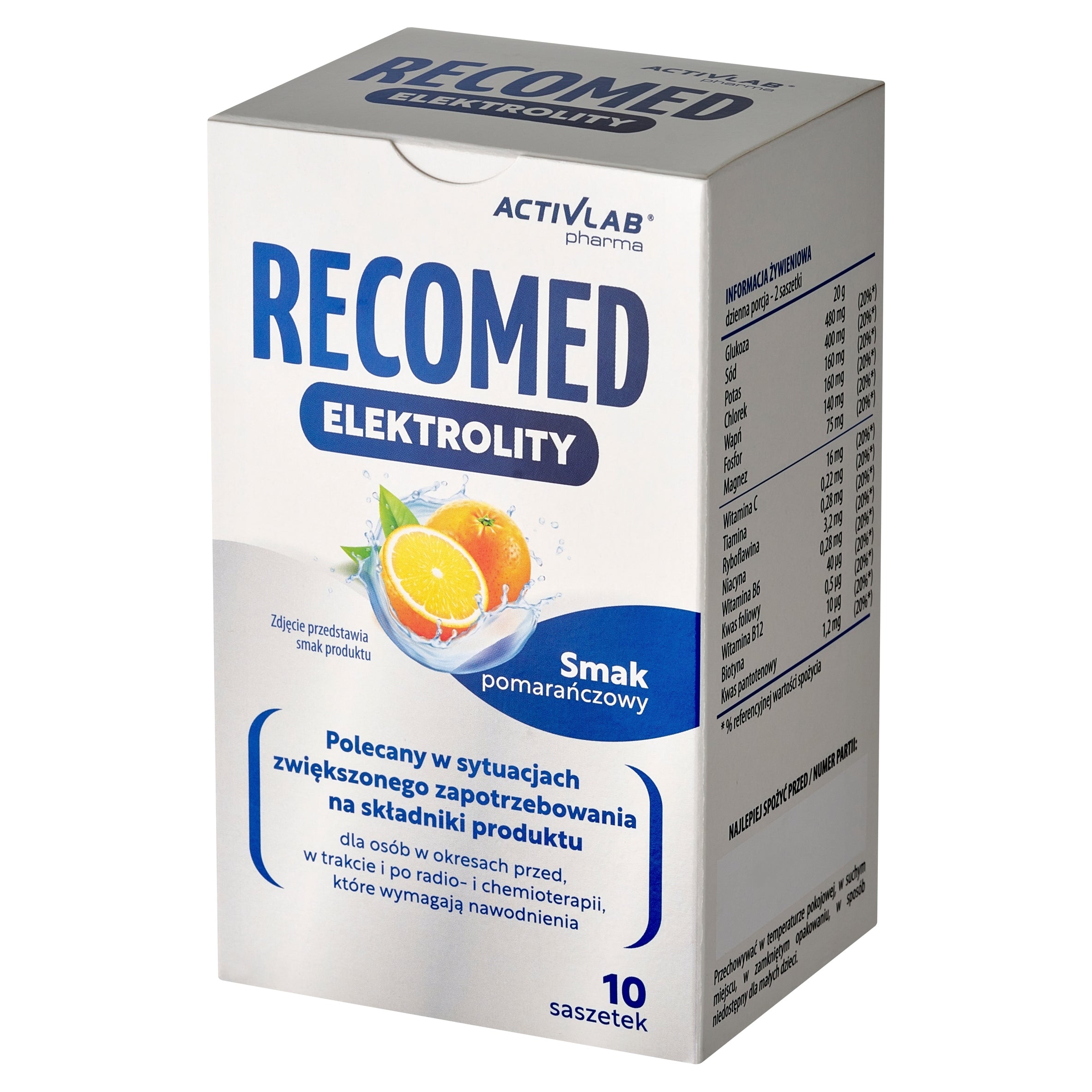 RecoMed Electrolytes sachets 1 pc. Activlab Pharma Brand Activlab Pharma