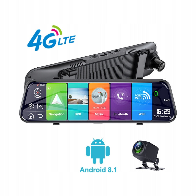 Recorder CAMERA 2025 Mirror Android ADAS 4G WiFi GPS NAVIGATION