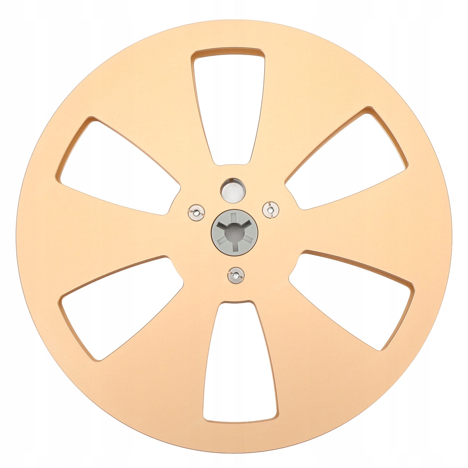 Recording receiving spool, empty spool with tape 3 holes universal high