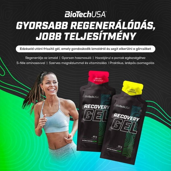Recovery Gel - 40 g cseresznye Expiration date at least 1 month from the date of purchase