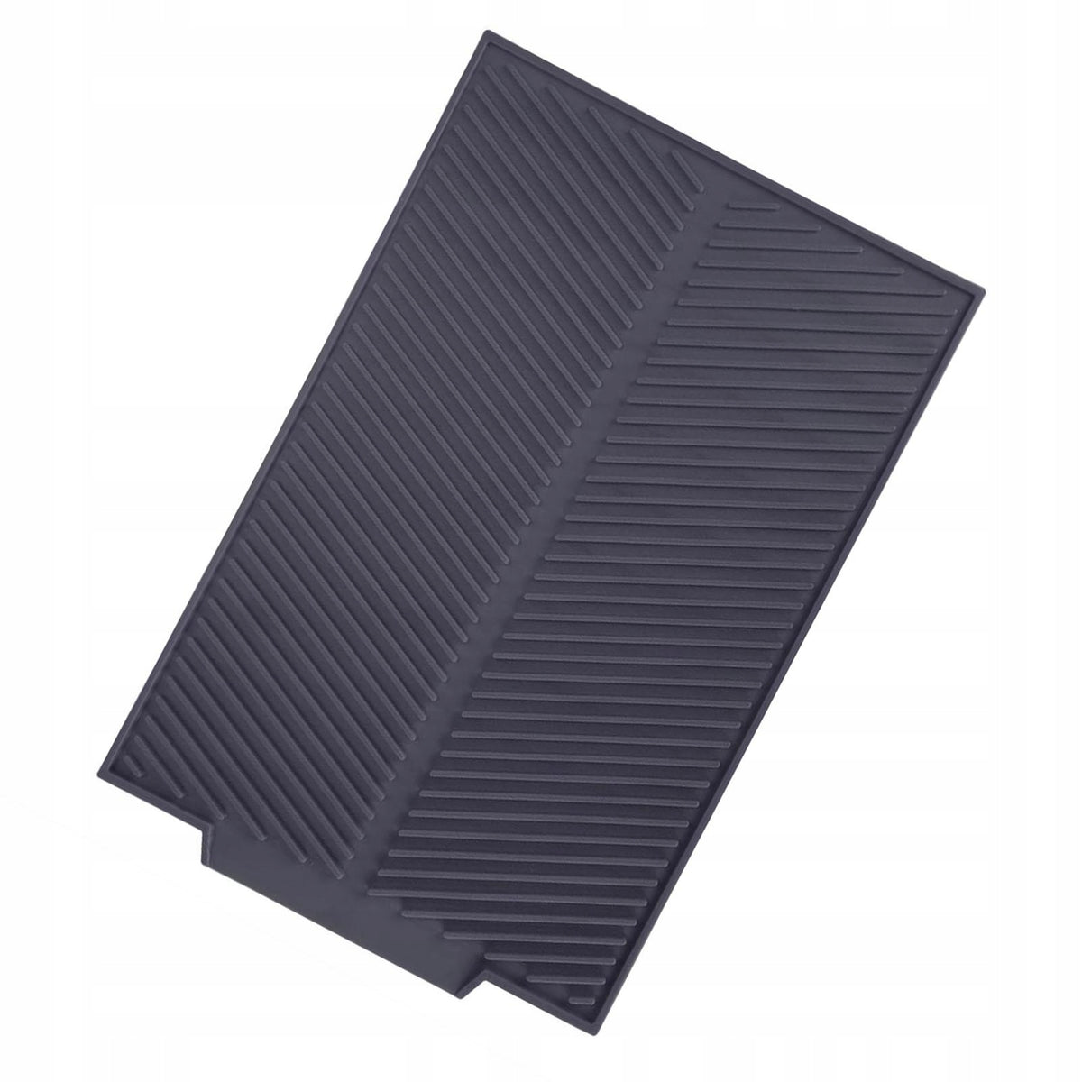 Rectangular Silicone Drain Mat Dish Drying Pad D0