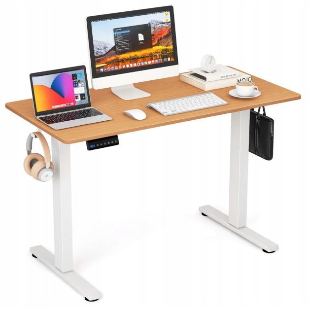Rectangular desk 120 x 60 x 73 cm shades of brown EAN (GTIN) 0033616140198