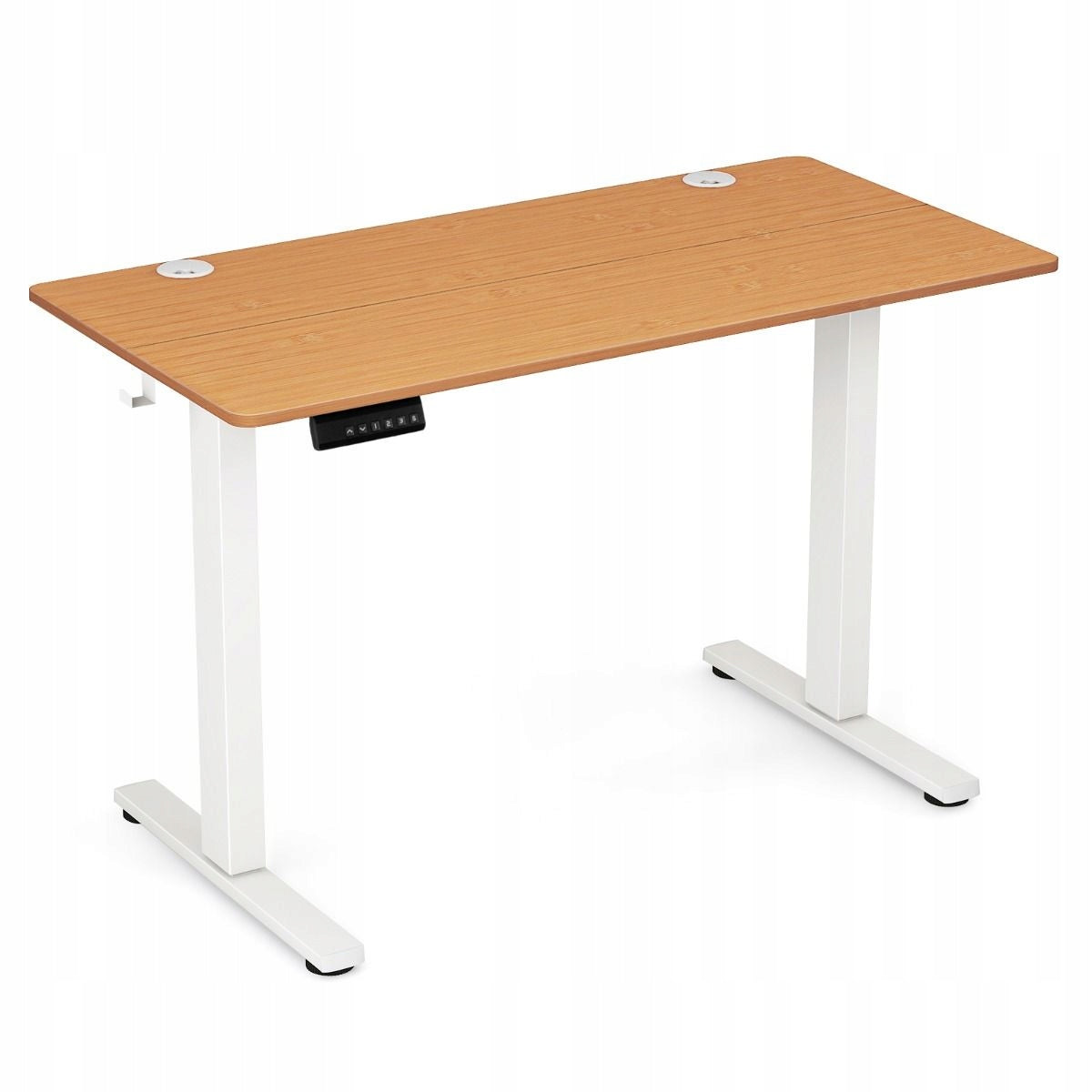 Rectangular desk 120 x 60 x 73 cm shades of brown