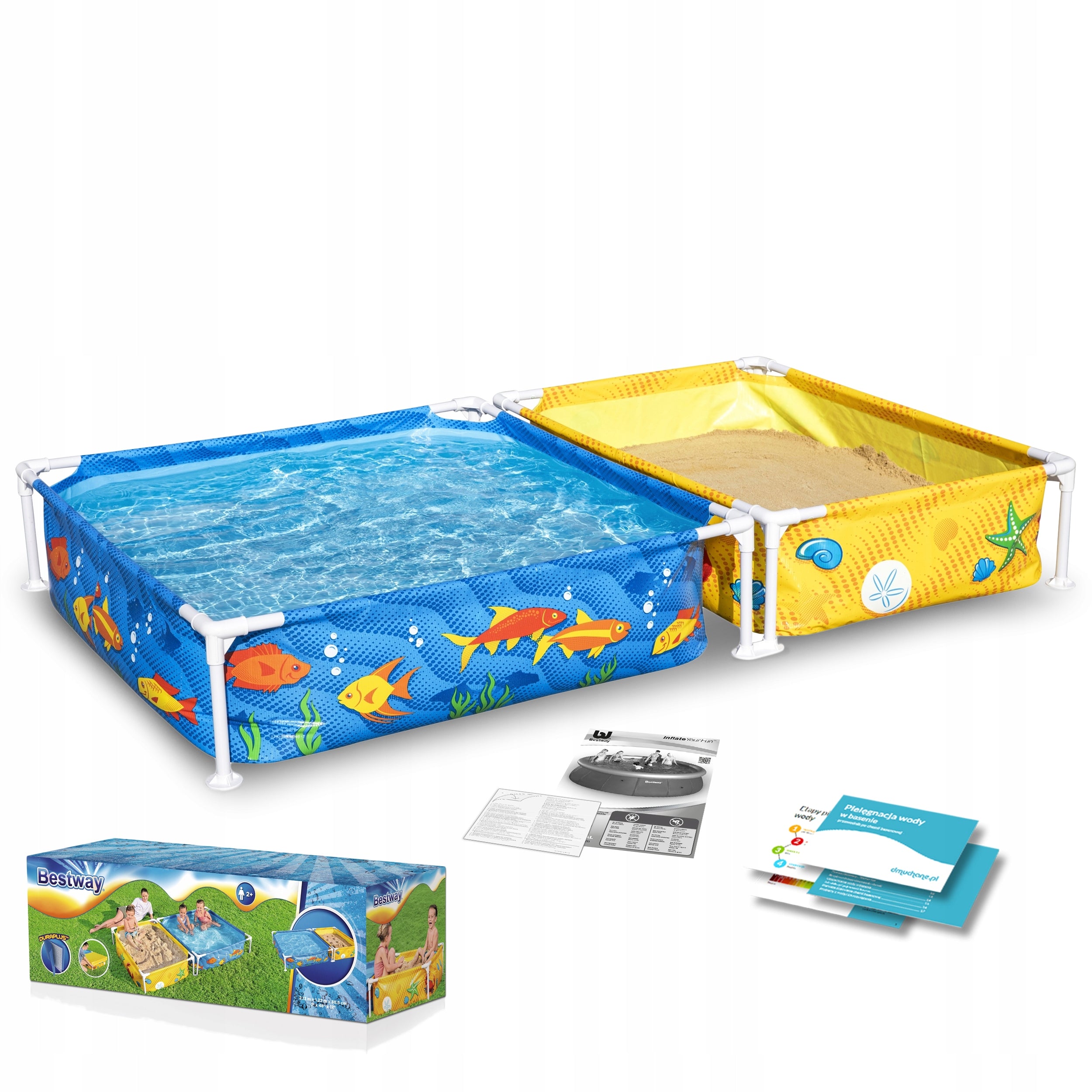 Rectangular frame pool Bestway 561CF 213 x 122 cm Manufacturer code 561CF