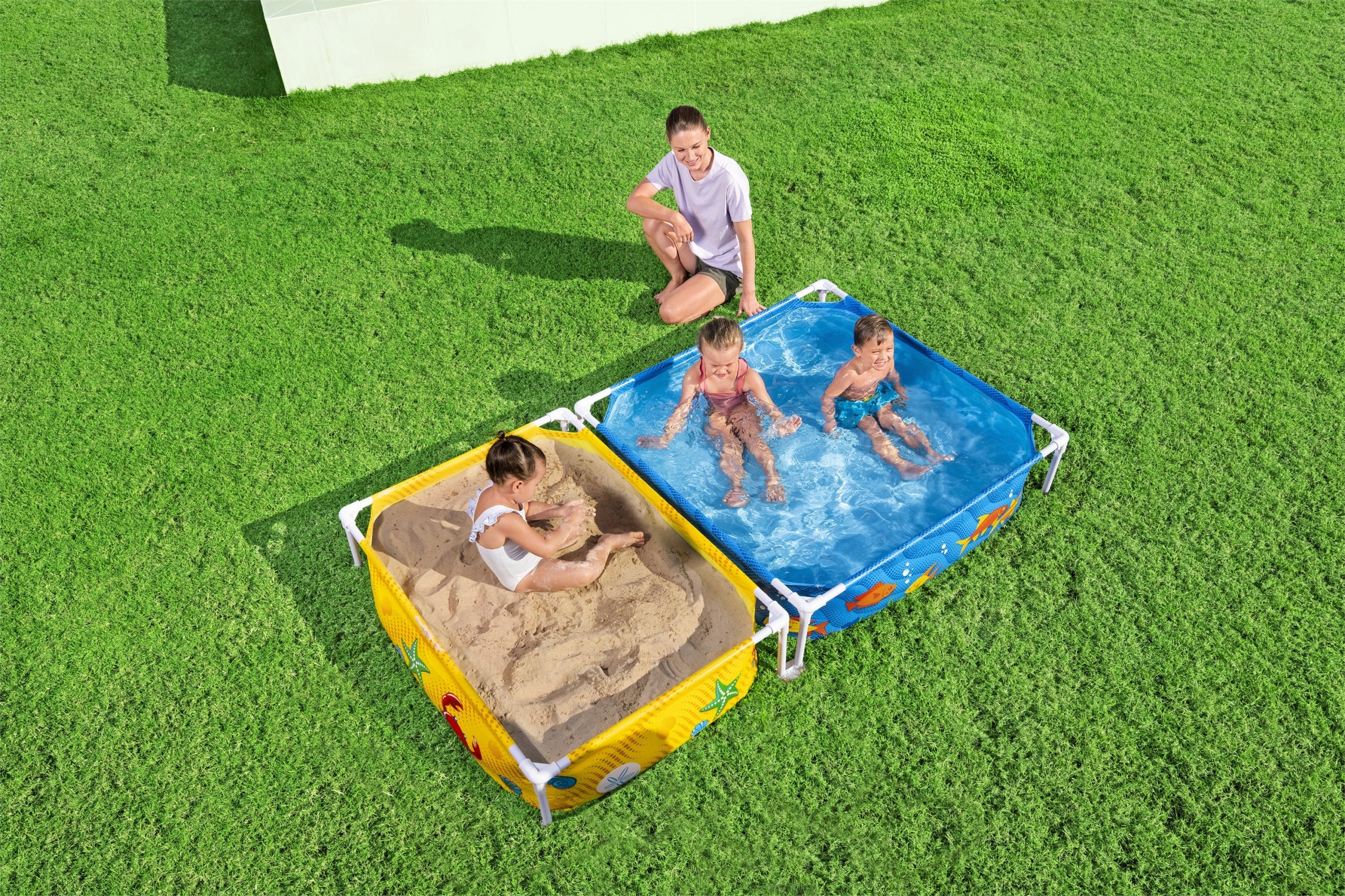Rectangular frame pool Bestway 561CF 213 x 122 cm Series 561CF