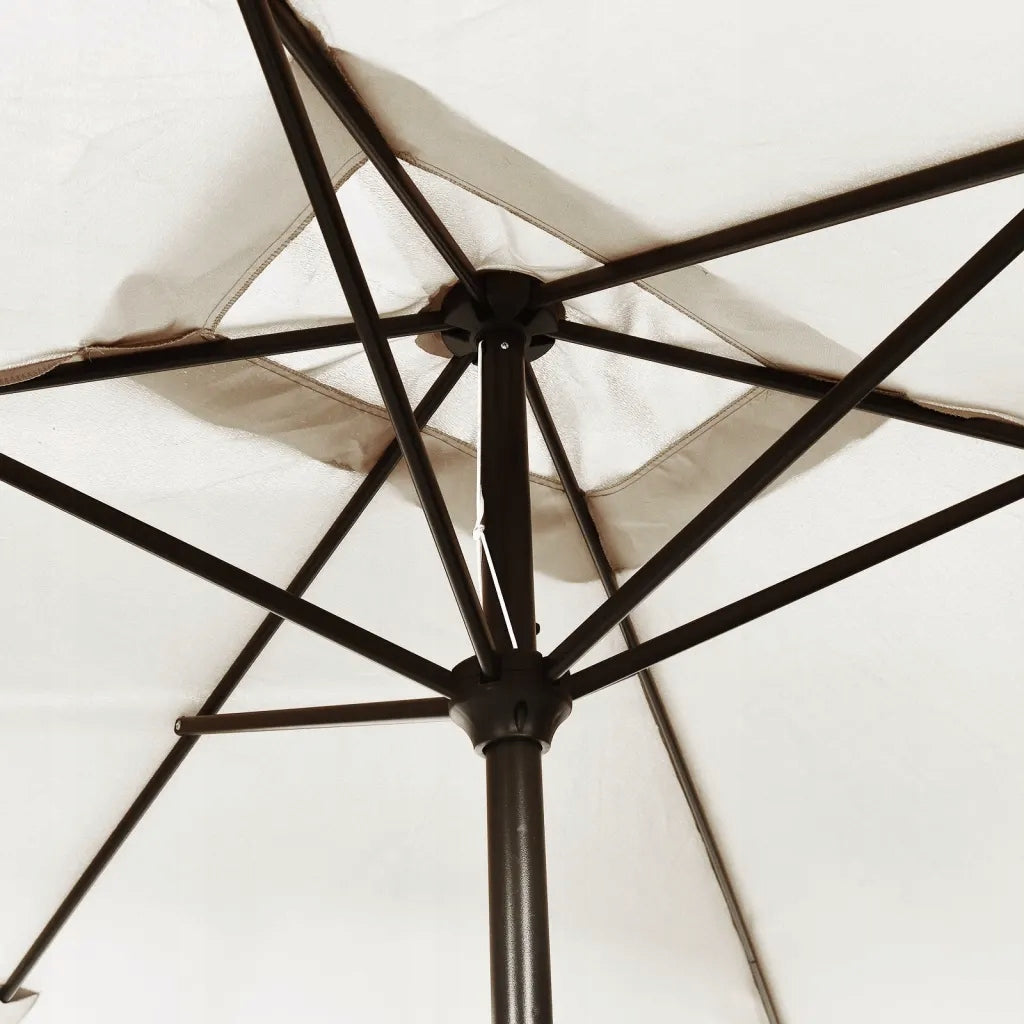 Rectangular garden umbrella, white, 200x300 cm Manufacturer code 5769-784