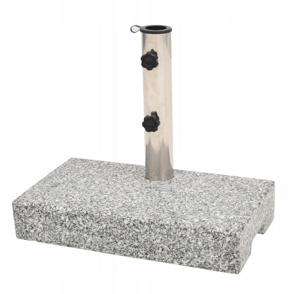 Rectangular umbrella base, granite, 25 kg