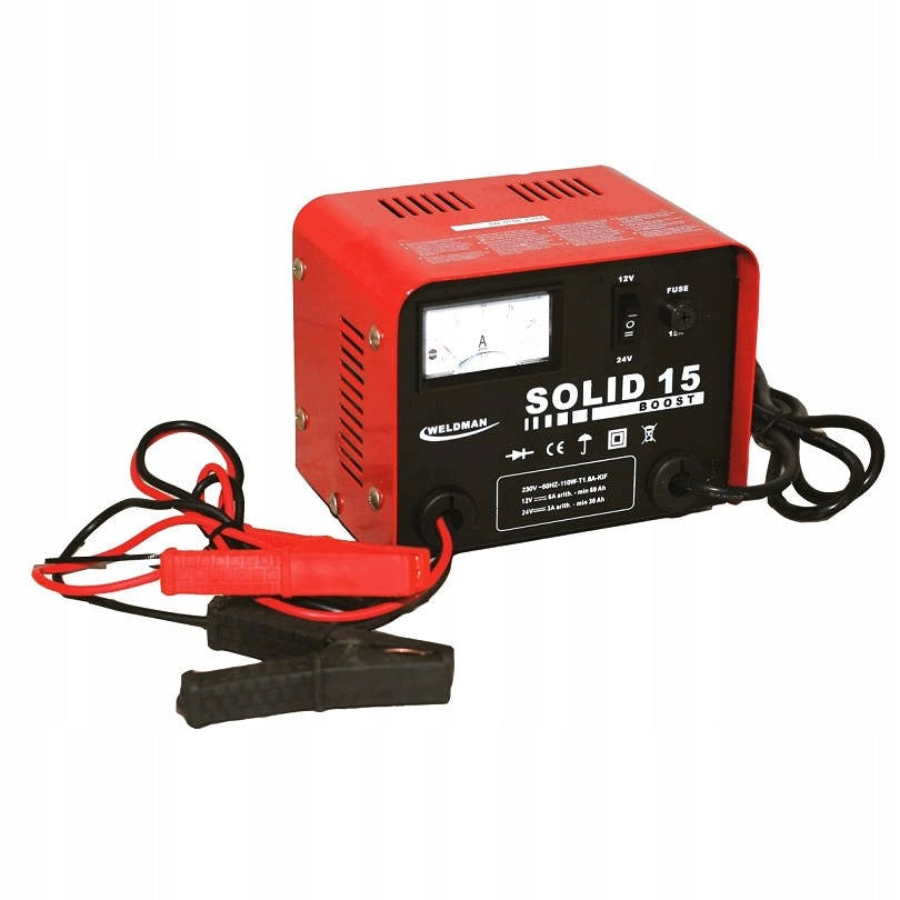 Rectifier 12/24V SOLID 15 Weldman