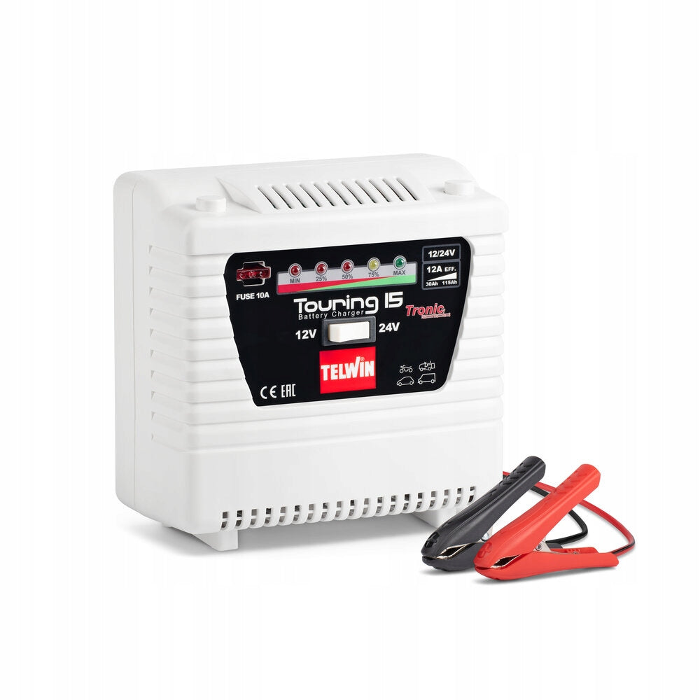 Rectifier 12V/24V Telwin TOURING 15 Charger 230V